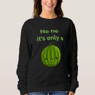 Pregnancy Baby Announcement Melon Sweatshirt