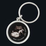 Pregnancy Baby Sonogram Ultrasound Photo New Mom Keychain<br><div class="desc">Pregnancy Baby Sonogram Ultrasound Photo New Mom keychain Can be fully customized to suit your needs. © Gorjo Designs. Made for you via the Zazzle platform. // Note: photo used is a placeholder image only. You will need to replace with your own photo before ordering/ printing. If you need help...</div>