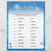 Pregnancy Candy Match [Snowy Blue]
