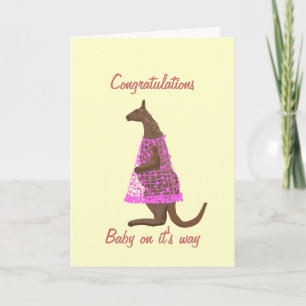 Pregnancy Congratulations Card