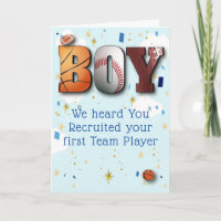 Pregnancy Congratulations New Boy Baby