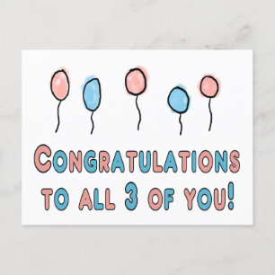 Pregnancy Congratulations Postcard