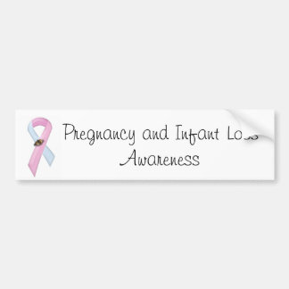Pregnancy & Infant Loss Awareness Bumper Sticker