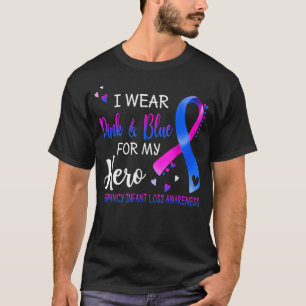 Pregnancy Infant Loss Awareness I Wear Pink Blue F T-Shirt