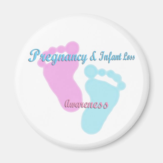 Pregnancy & Infant Loss Awareness Magnet (Front)