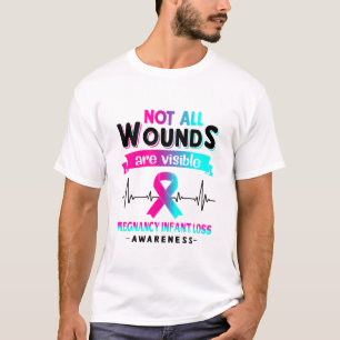 Pregnancy Infant Loss Awareness Month Ribbon Gifts T-Shirt