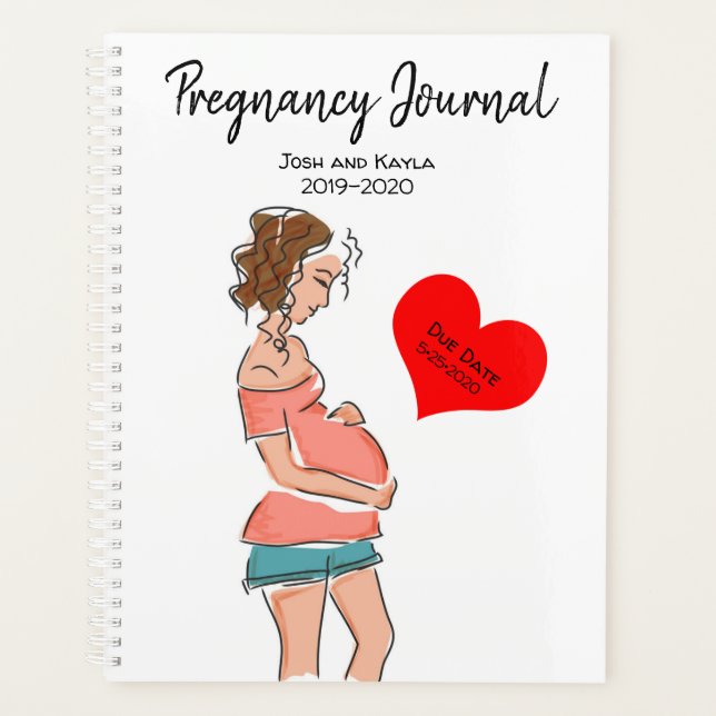 Pregnancy Journal Planner (Front)