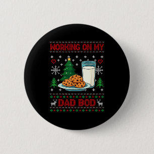 Pregnancy New Mom Baby Pregnant Christmas Matching 2 Inch Round Button