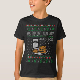 Pregnancy New Mom Baby Pregnant Christmas Matching T-Shirt