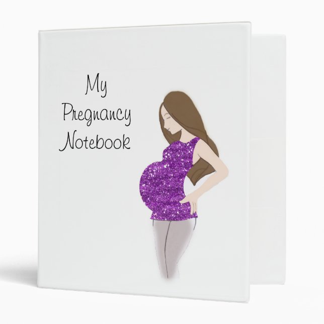Pregnancy Notebook Binder (Front/Inside)