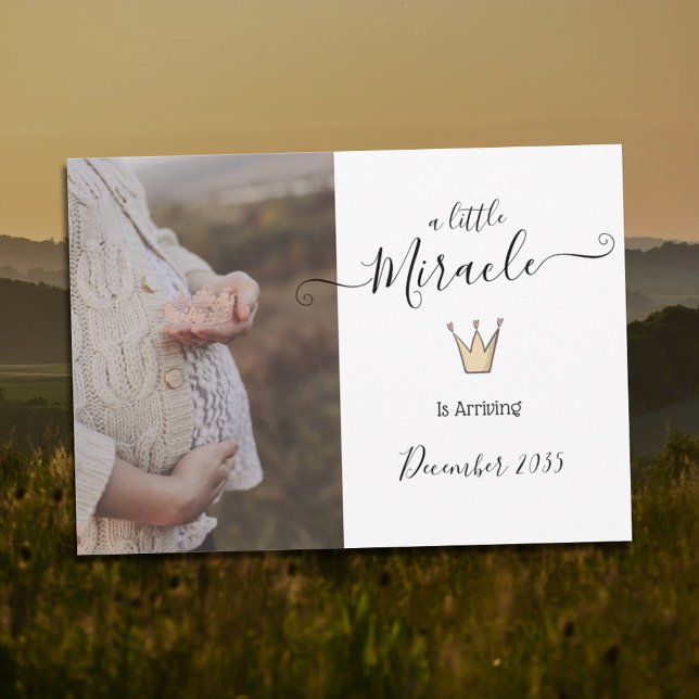 Pregnancy Photo Announcement | Little Miracle (Creator Uploaded)