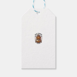 Pregnancy Pumpkin Shirt Vintage Halloween Belly De Gift Tags