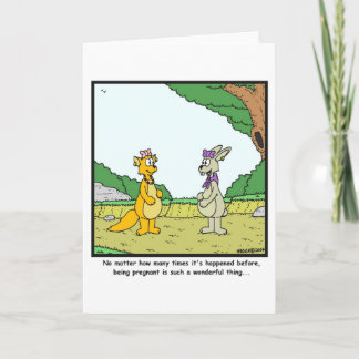 Pregnancy: Rabbit cartoon Announcement