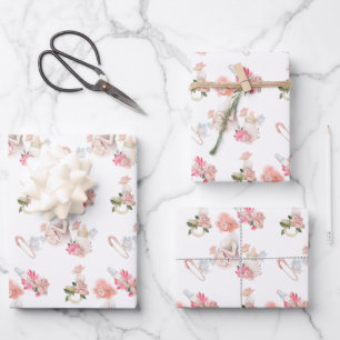 Pregnancy Wrapping Paper Sheets