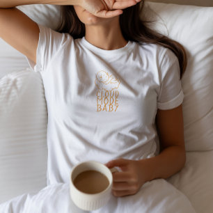 Pregnant First Mothers Day yellow T-Shirt