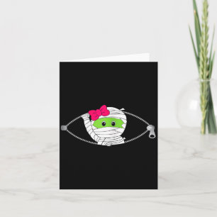 Pregnant Halloween Card