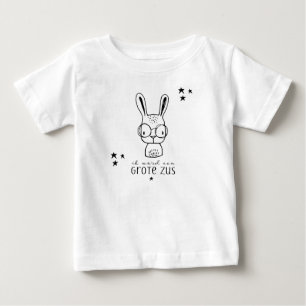 Pregnant: I become a large sister Baby T-Shirt