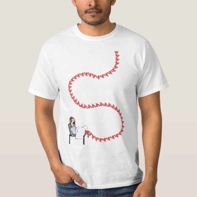 Pregnant Monkey T-Shirt (Front)