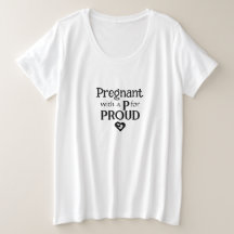 Pregnant new proud mother typography gift for mom