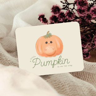 Pregnant Pumpkin   Little Pumpkin Pregnancy Announcement