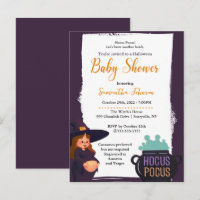 Pregnant Witch Halloween Baby Shower Costume Party