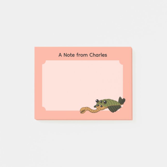 Prehistoric Animal Opabinia  Post-it Notes (Front)