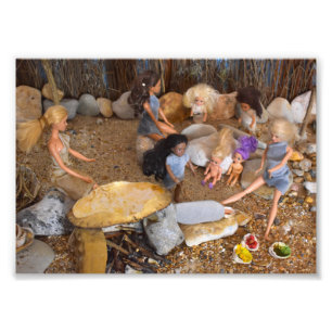 Prehistoric Art School. Photo Print