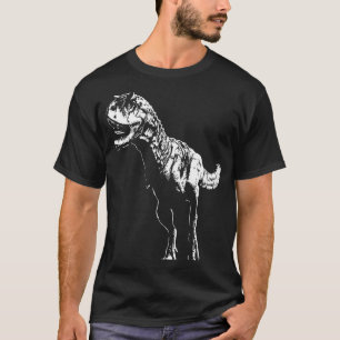 Prehistoric dinosaur carnotaurus as a for childre T-Shirt