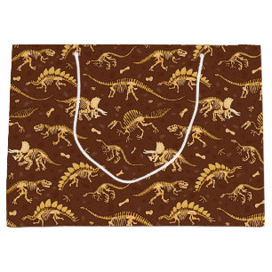 Prehistoric Dinosaur Fossils  Large Gift Bag