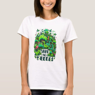 Prehistoric Guardians: Save the Trees T-Shirt