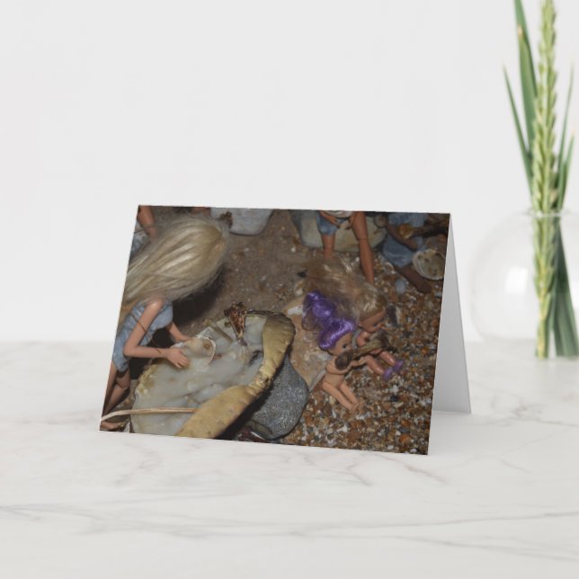 Prehistoric Living. Card (Front)