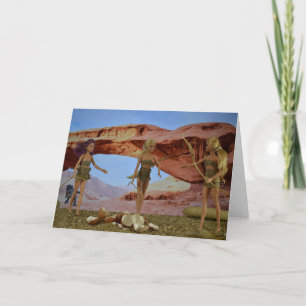 Prehistoric Living. Card