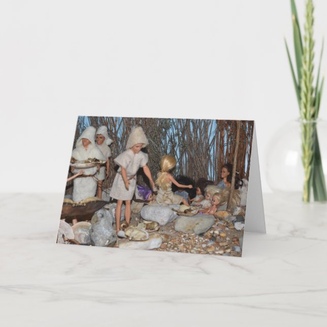 Prehistoric Living. Card (Front)