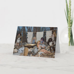 Prehistoric Living. Card