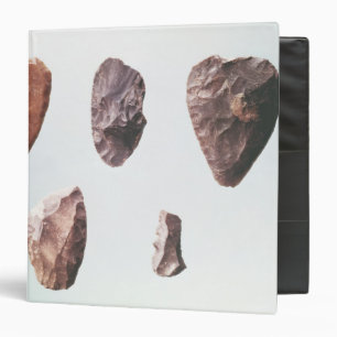 Prehistoric stone tools, from Grotte de Binder