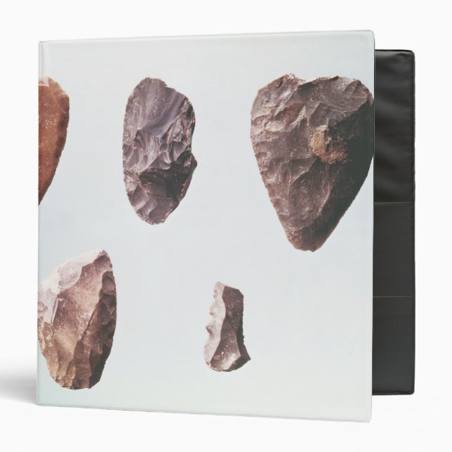 Prehistoric stone tools, from Grotte de Binder (Front/Inside)