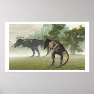 PREHISTORIC T-REX PRINT