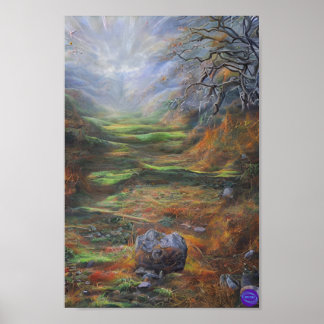 PREHISTORIC VALLEY POSTER