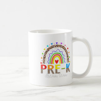 Prek Dream Team Leopard Rainbow Teacher Squad Byck Coffee Mug