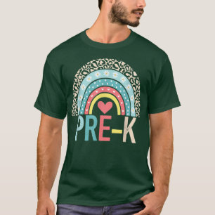 Prek Rainbow Back To School Teacher Student Boys G T-Shirt