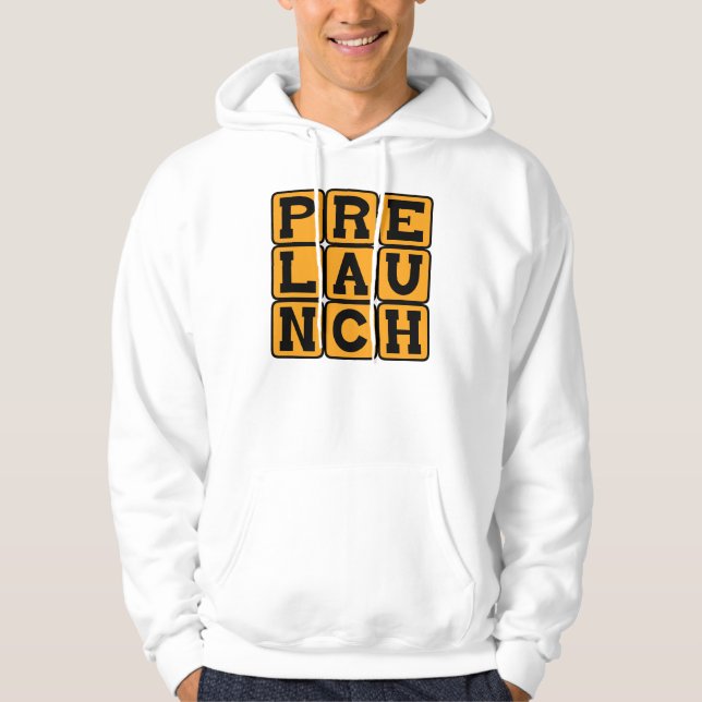 Prelaunch, Maternity Stage Hoodie (Front)