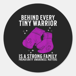 Prematurity Awareness For Nicu Parents Nicu Awaren Classic Round Sticker