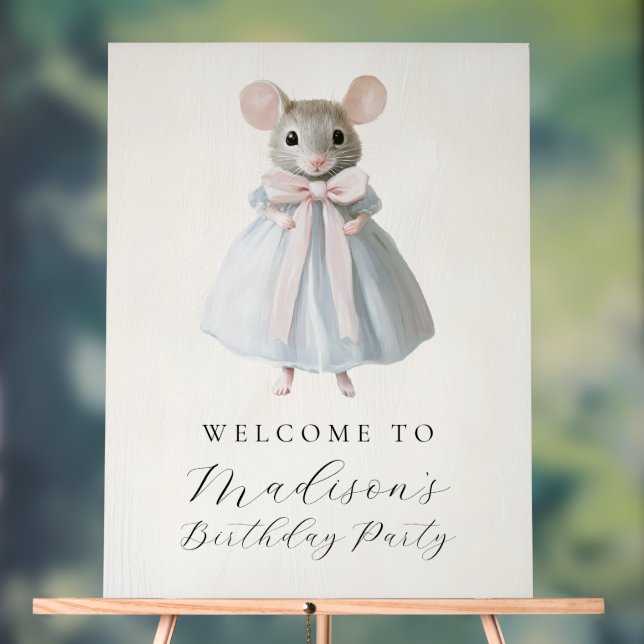 Premier Anniversaire Mouse Whimsical Victorian Ann (Neutre)