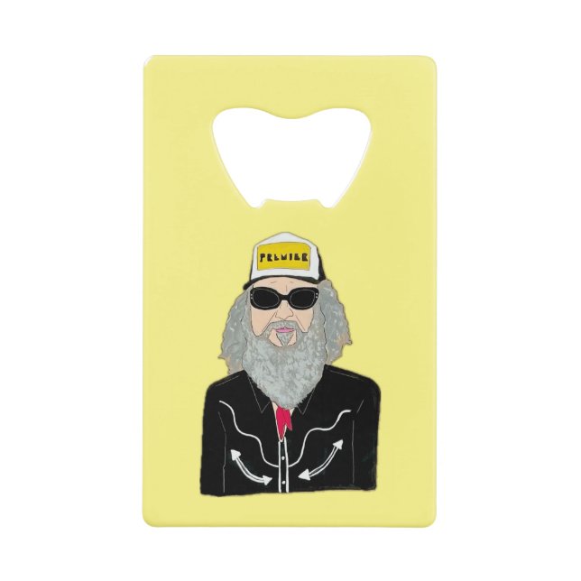 Premier Cartoon Bottle Opener Credit Card Bottle Opener (Front)