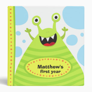 Premier classeur d'année de babys drôles mignons