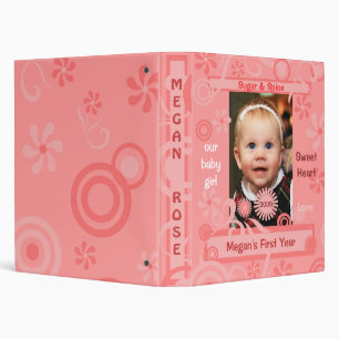 Premier classeur de coutume de l'année du bébé