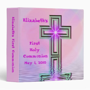 Premier classeur de sainte communion de coutume