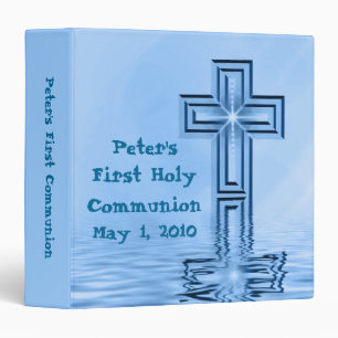 Premier classeur de sainte communion de coutume