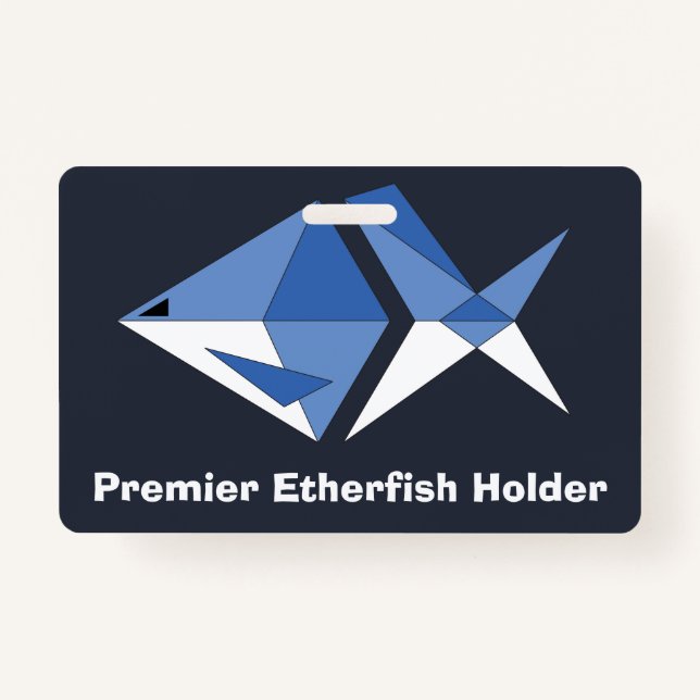 Premier Etherfisher ID Badge (Front)