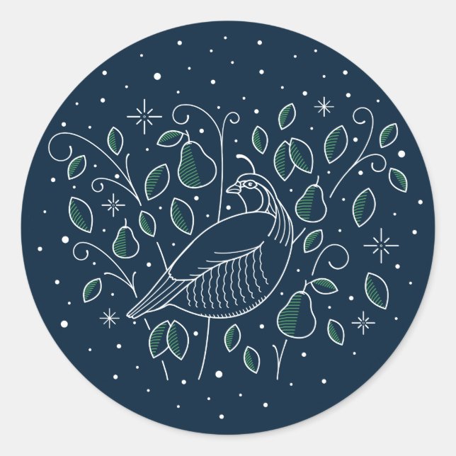 PREMIER JOUR DE NOËL / Stickers Noël (Devant)